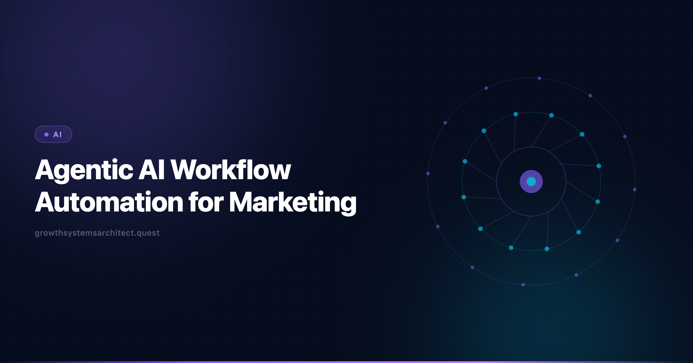 Agentic AI Workflow Automation for Marketing: How Autonomous Task Chains Replace Manual Processes Across Your Entire Funnel