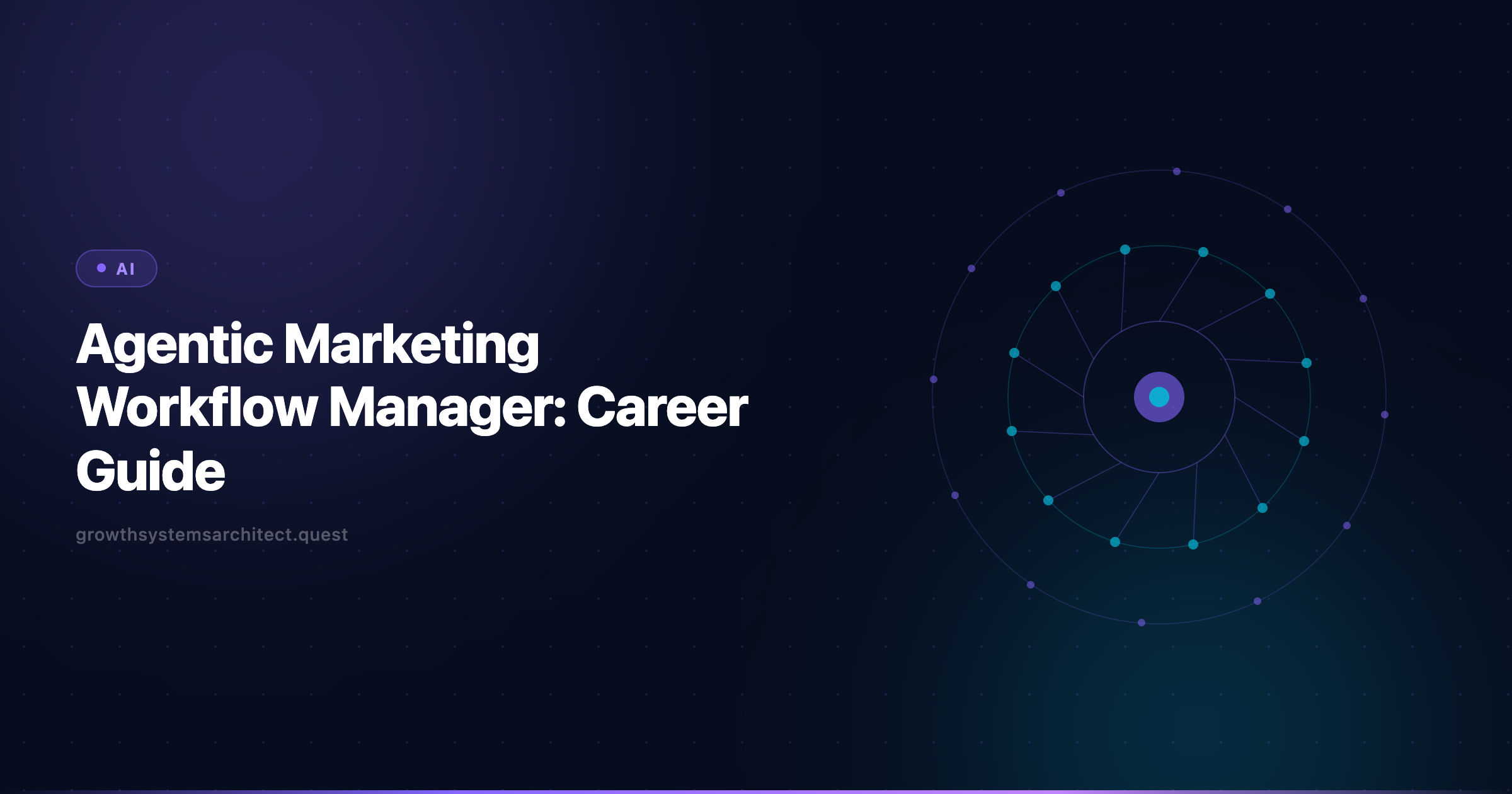 Agentic Marketing Workflow Manager: The Emerging Role, Skills You Need, and How to Transition in 2026
