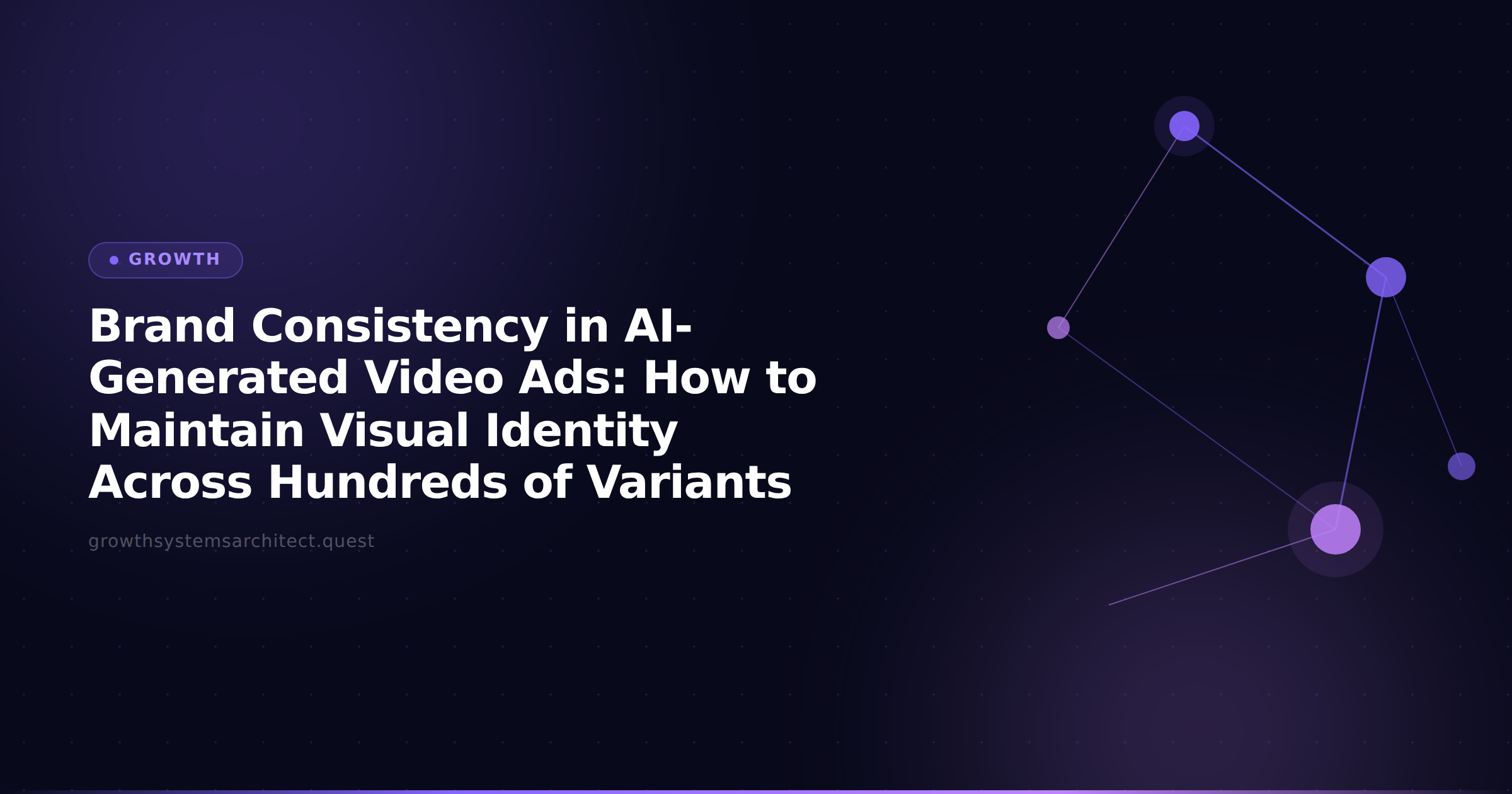 Brand Consistency in AI-Generated Video Ads: How to Maintain Visual Identity Across Hundreds of Variants