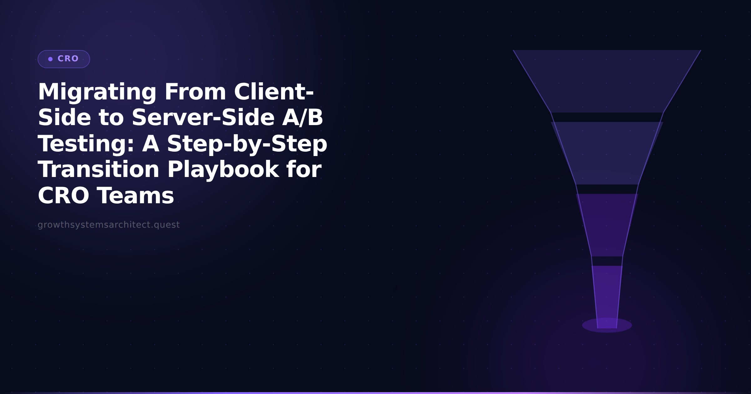 Migrating From Client-Side to Server-Side A/B Testing: A Step-by-Step Transition Playbook for CRO Teams