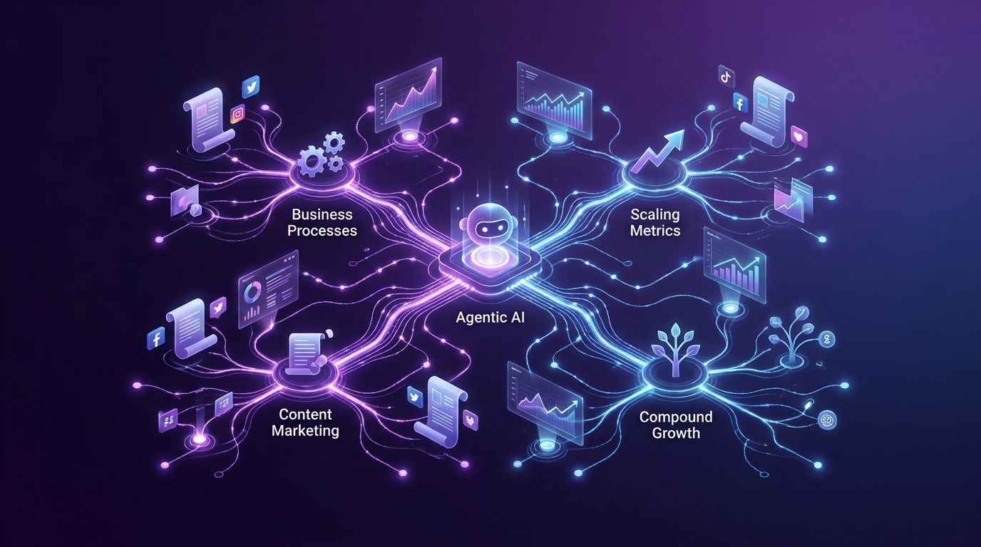 Agentic AI for Content Marketing: How Autonomous Agents Plan, Produce, and Distribute Content