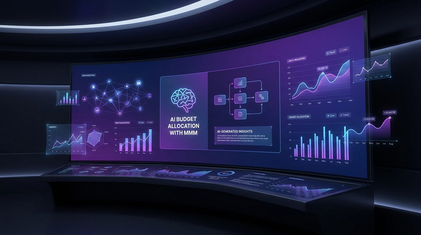 AI Budget Allocation With MMM: How to Turn Marketing Mix Model Outputs Into Weekly Spend Decisions