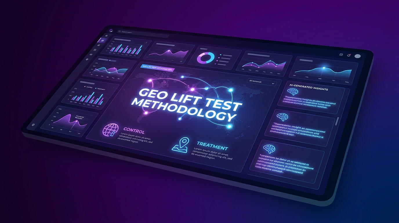 Geo Lift Test Methodology: The Complete Guide to Designing, Running, and Reading Geographic Experiments