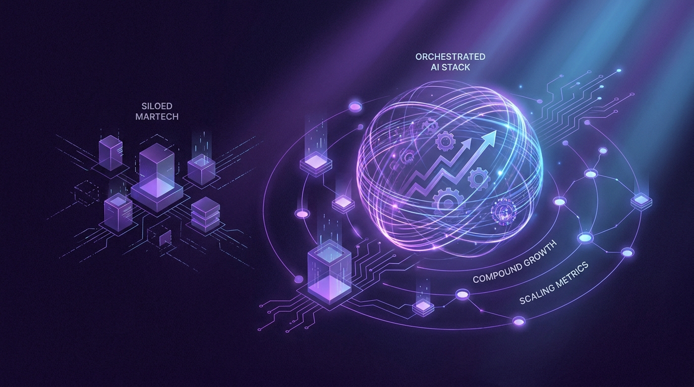 Siloed MarTech vs Orchestrated AI Stack: Why Disconnected Tools Are Killing Your Campaign Efficiency