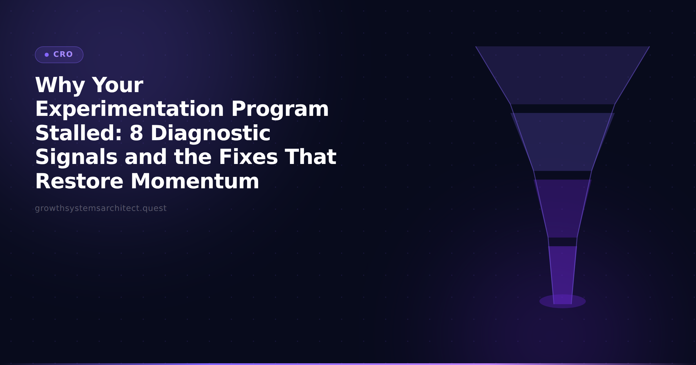 Why Your Experimentation Program Stalled: 8 Diagnostic Signals and the Fixes That Restore Momentum