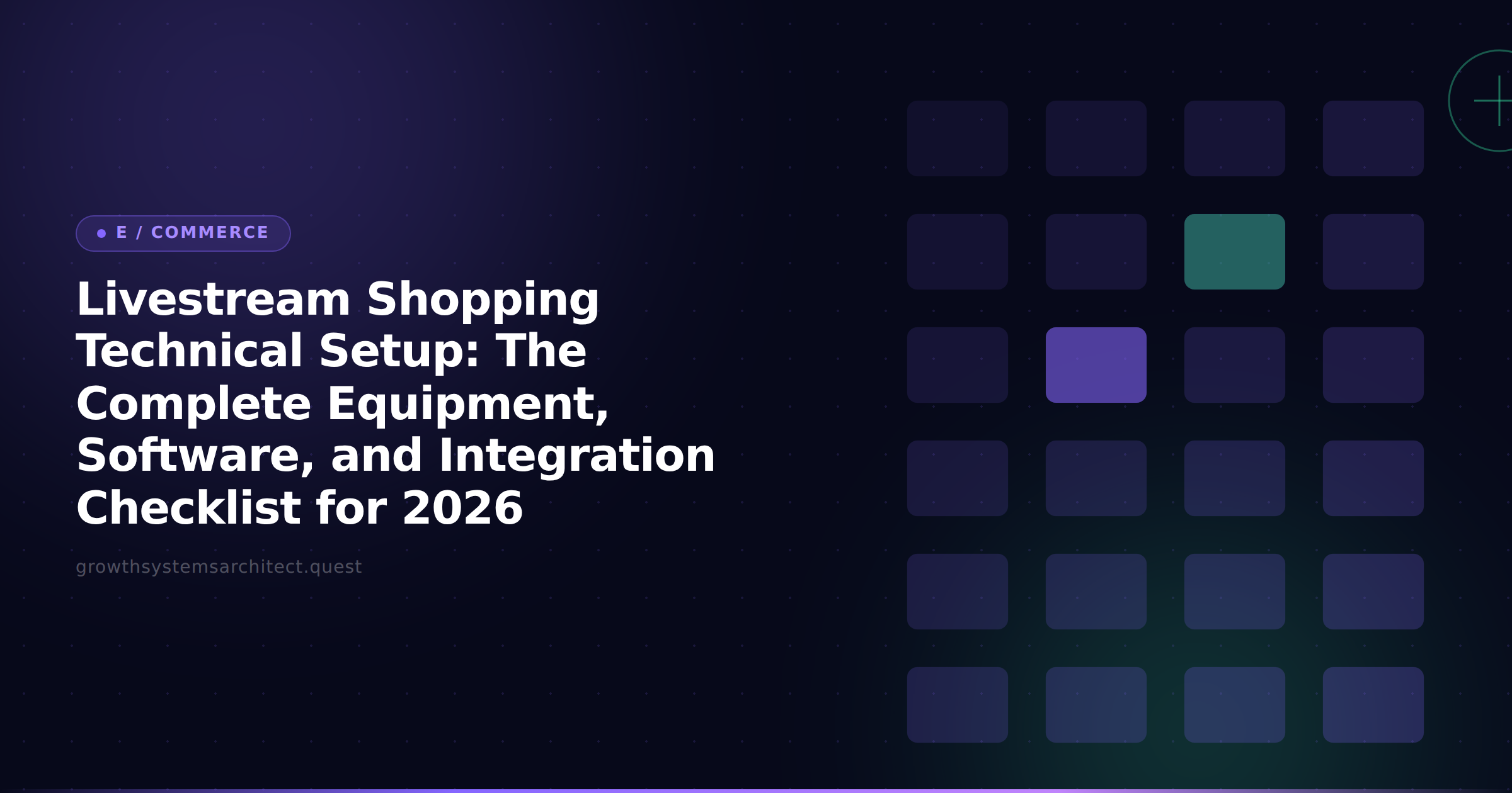 Livestream Shopping Technical Setup: The Complete Equipment, Software, and Integration Checklist for 2026