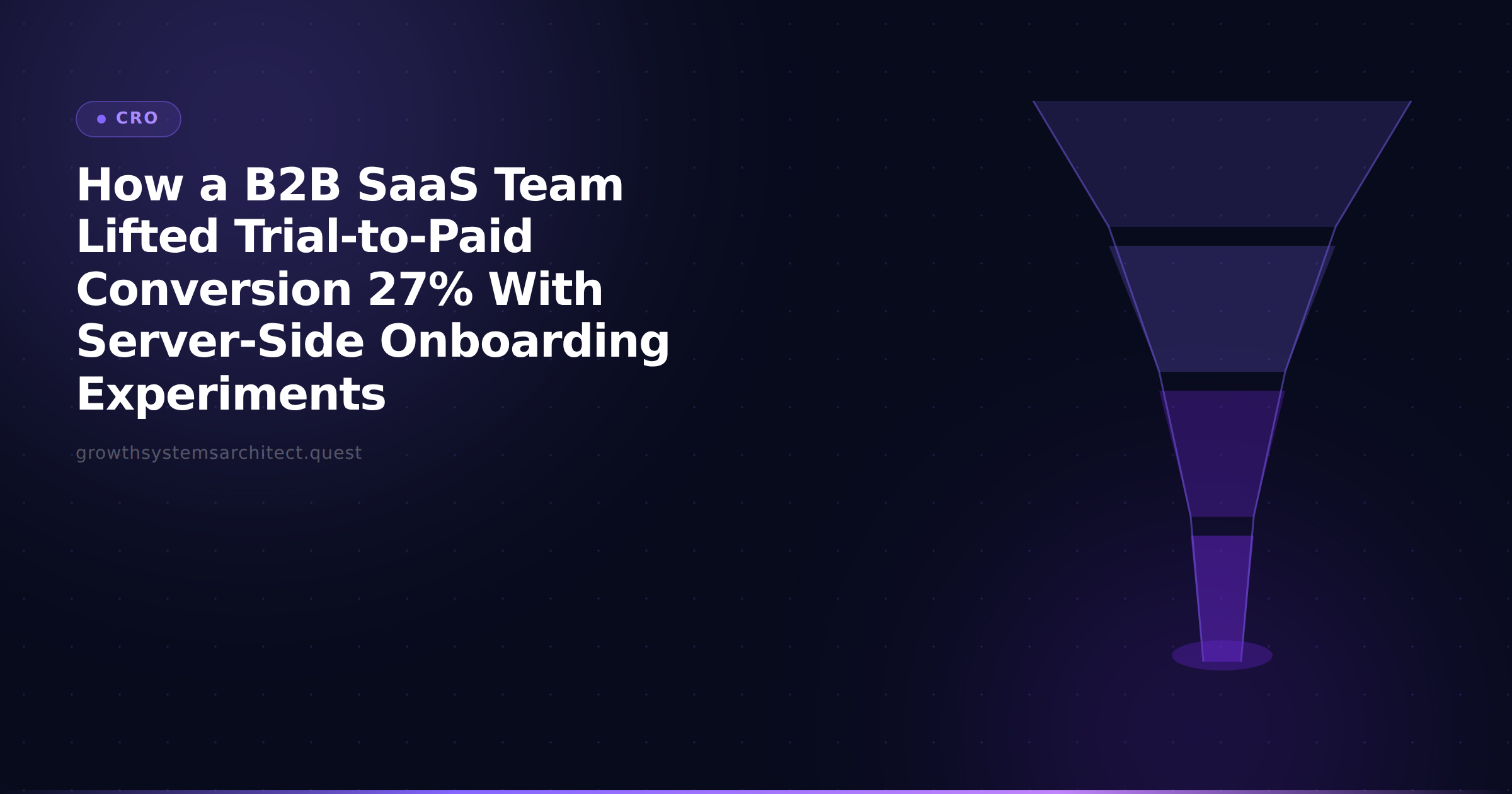 How a B2B SaaS Team Lifted Trial-to-Paid Conversion 27% With Server-Side Onboarding Experiments