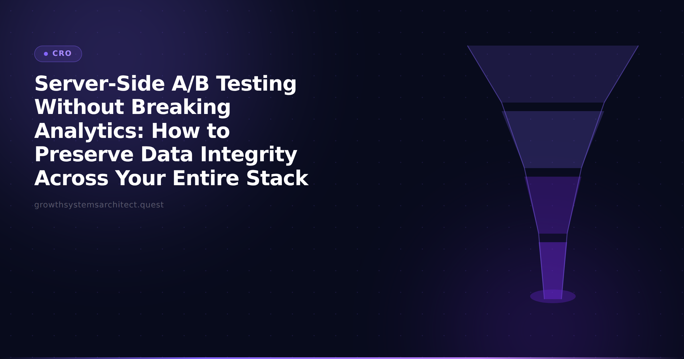 Server-Side A/B Testing Without Breaking Analytics: How to Preserve Data Integrity Across Your Entire Stack